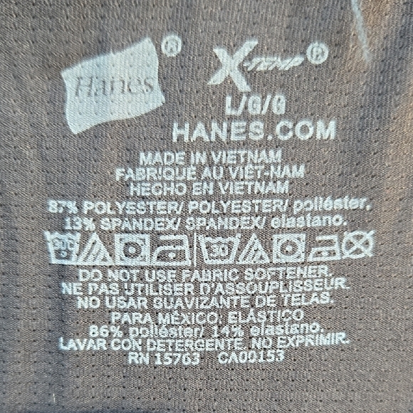 Hanes Black Boxer Briefs Classic Fit Cotton Comfort - Picture 2 of 5